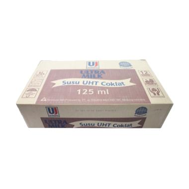 Ultra Jaya UHT Susu Ultra Coklat [125 mL/ 1 Dus]