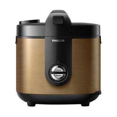 PHILIPS HD 3128 Rice Cooker - Gold