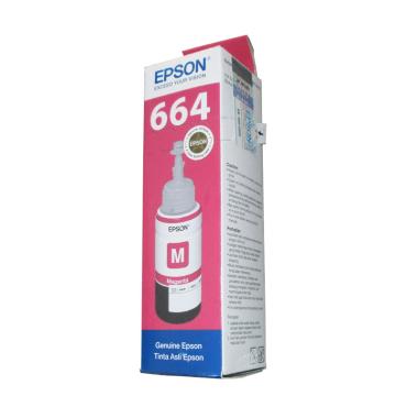 Epson 664 Original Tinta Printer - Magenta Magenta