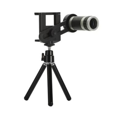 Universal Tripod Lensa Telezoom 8x - Mobile Phone Telescope