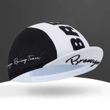 Topi sepeda : BREWYN VINN - cycling cap topi gowes One Size WHITE