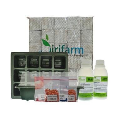 Jirifarm 10403 Hidroponik Paket Sem ... Buah with 12 Lubang Tanam