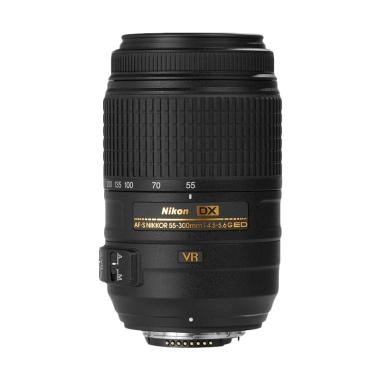 Nikon AF-S 55-300mm f 4.5-5.6G ED VR Lensa Kamera