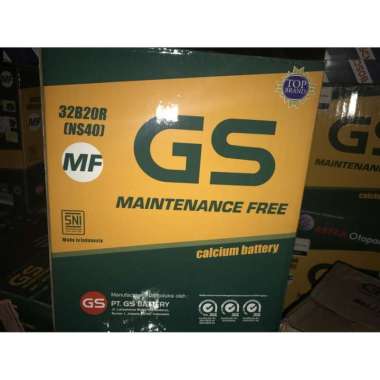 Aki Mobil GS ASTRA Type GS MF NS40 32 AH 12 V GSMF NS40 " 57961 "