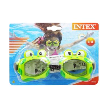 Intex 55603 Karakter Fun Goggles Kacamata Renang Anak - Hijau