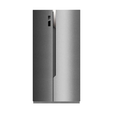 GEA RC-67WS Side by Side Kulkas - Silver [2 Pintu/ 566 L]