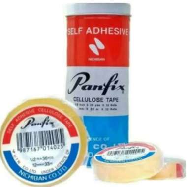 Cellotape / Isolasi Panfix 1/2 inch X 36 Yards
