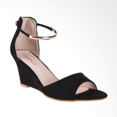 Papercut Shoes GZ 02 Xianggelula A5 ... atu Wedges Wanita - Black