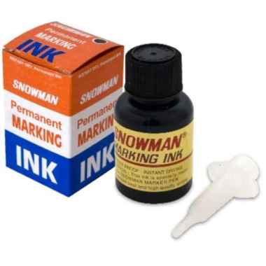 Isi Tinta Permanent Snowman / Tinta Spidol Permanent / Snowman Permanent Marking Ink / Tinta Snowman