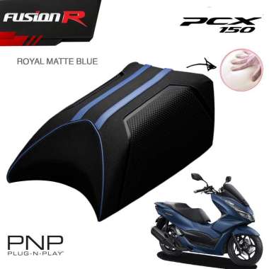 Fusion R Children Seat Dudukan Jok Anak Honda PCX Carbon Safety Empuk putih