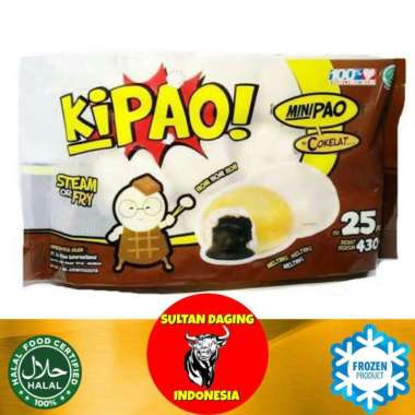 BAKPAO KIPAO COKELAT ISI 25 PCS 430 GRAM/ MINIPAO/ KIPAO/KIPAO COKELAT/ MINIPAO KIPAO/BAKPAO COKELAT