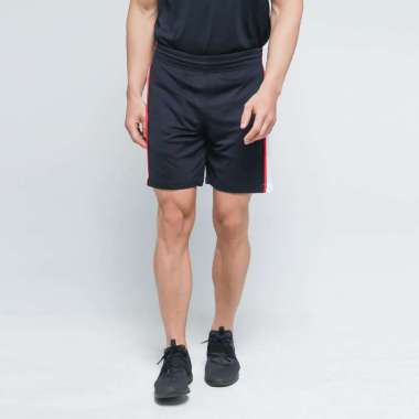 Lasona Men Fitness Celana Olahraga Pria Size Besar CF-822-MX 4XL Black White