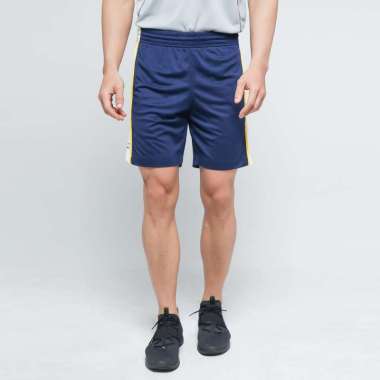 Lasona Men Fitness Celana Olahraga Pria Size Besar CF-822-MX 4XL Navy White