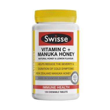 Swisse Ultiboost Vitamin C + Manuka Honey [120 Tablet] -