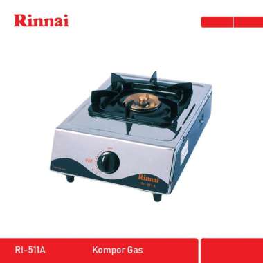 RINNAI Kompor Gas Stainless 1 Tungku RI-511A - Putih