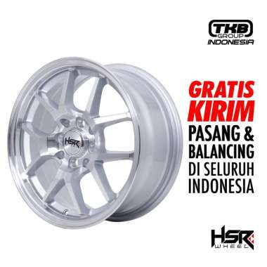 velg mobil jazz brio ring 15 HSR HYURA BOROKO 02