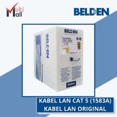 BELDEN Cat5e / Cat 5e / Cat5 e / Cat 5 e, Kabel UTP LAN 300 Meter [ORIGINAL]