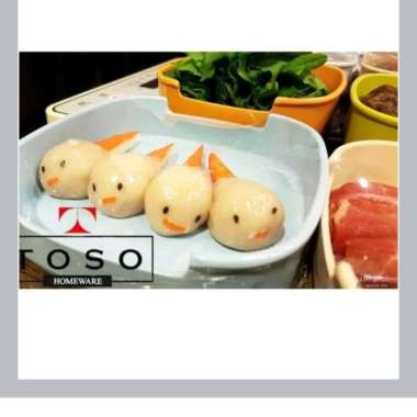 Piring Suki Shabu Melamin Premium Onyx Piring Hitam Putih Oriental Jepang Cafe Restoran Piring Saji 