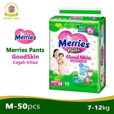 Merries Pants Good Skin M50 | Popok Merries M 50