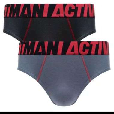 GT MAN GTKB05 Mini Brief Celana Dalam Pria - Red/Black M