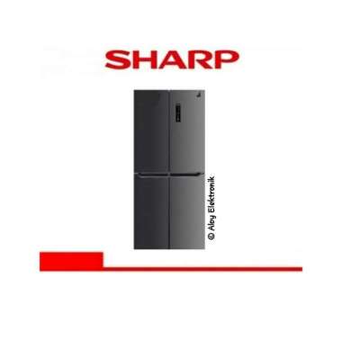 SHARP KULKAS SIDE BY SIDE SJ-IF50-PM-DS PLASMACLUSTER INVERTER - 472 LITER SJIF50PMDS SJ IF50 PM DS