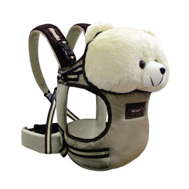 Baby Scots C Boneka Stuffed Animal Baby Carrier Gendongan Bayi - Brown