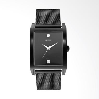 Guess U0298G1 Dressy Diamond Black ... Watch Jam Tangan - Black