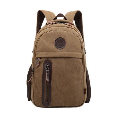 POSO PS-212 Original Vintage Retro ... ollege Tas Laptop - Brown