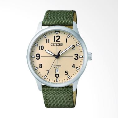 Citizen Vintage Quartz Watch Beige ... am Tangan Pria BI1050-05X