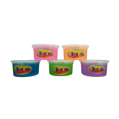 Slime Clear 5 Warna Mainan Edukasi Anak