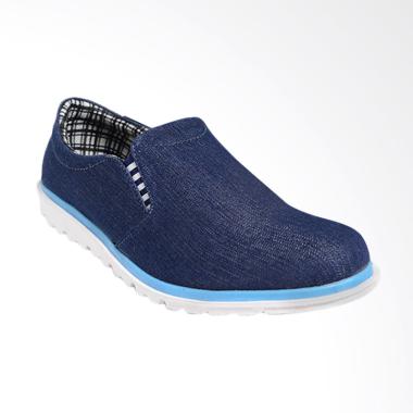 Dr.Kevin Canvas Men Shoes - Navy 13305