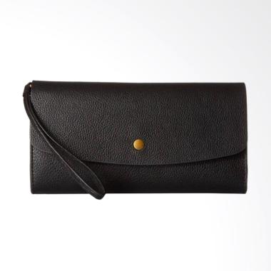 Fossil SL 6851001 Haven Large Flap Dompet Wanita - Black