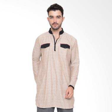 Zayidan Pakistan Baju Muslim Pria - Cream
