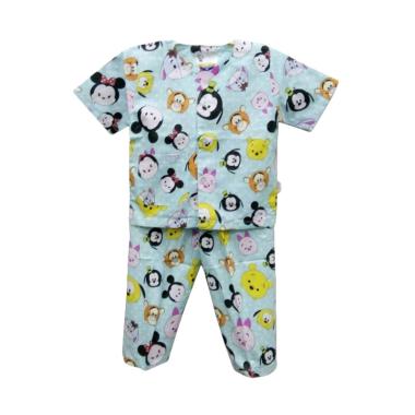 Hoshi Motif TsumTsum Dkk Baju Tidur Bayi Laki Laki - Blue