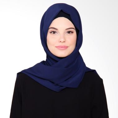 Beyola Bubble Hijab Pashmina - Navy