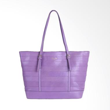 Gobelini Cabasa Tote M Solid Tas Tangan Wanita - Lavender