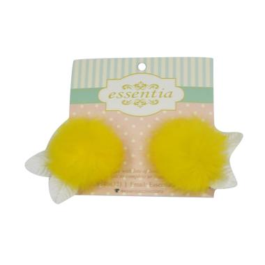 Essentia Mini Pompom Hairclip Penjepit Rambut - Yellow