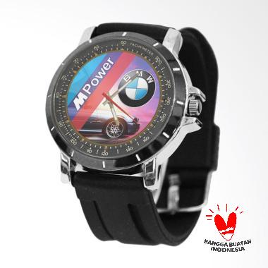 Fika BMW Bagus Rubber Custom Jam Tangan Pria