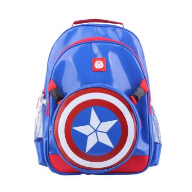 Catenzo Junior Captain America Back ... lah Anak Laki-laki - Biru