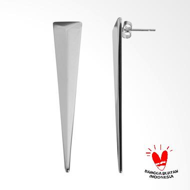 Magna Official Geo Earrings - White Gold