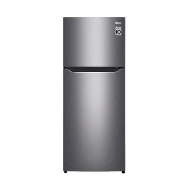 LG GNC272SLCN Small 2 Door Refriger ...  - Silver [254 L/2 Pintu]