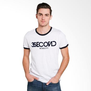 3SECOND 3612 Men Tshirt - White