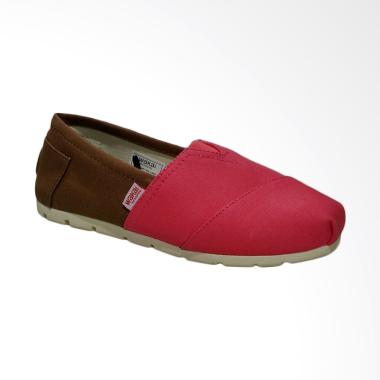 Wakai WAK-CW017BG-HAME Sepatu Unisex - Brown Pink