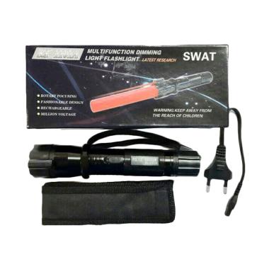 Swat Police StunGun Setrum Plus Laser Senter