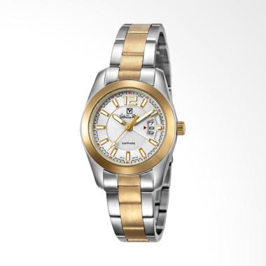 Valentino Rudy VR124-2115 Jam Tangan Wanita - Silver Gold