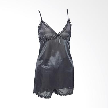 Deoclaus Sexy TSC Fashion Baju Tidur Wanita Lingerie - Black