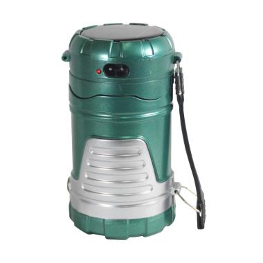 M2000 LED Flashlight Emergency Lamp Senter Multifungsi - Hijau