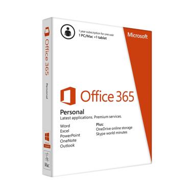 Microsoft Office 365 Personal Software