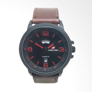 ... Jam Tangan Pria. Source · Strap Kulit Black Sa Lmi4321 WIKIHARGA Source · Swiss Army SA 4055 Black .