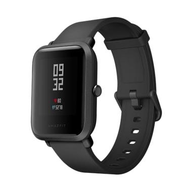 Xiaomi Huami Amazfit BIP Internatio ... ersion Smartwatch - Hitam